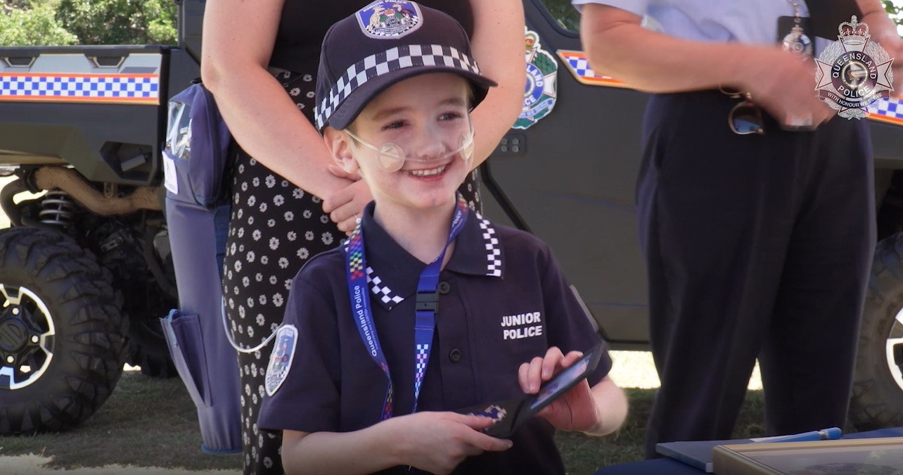 How police made Hamish's dream come true